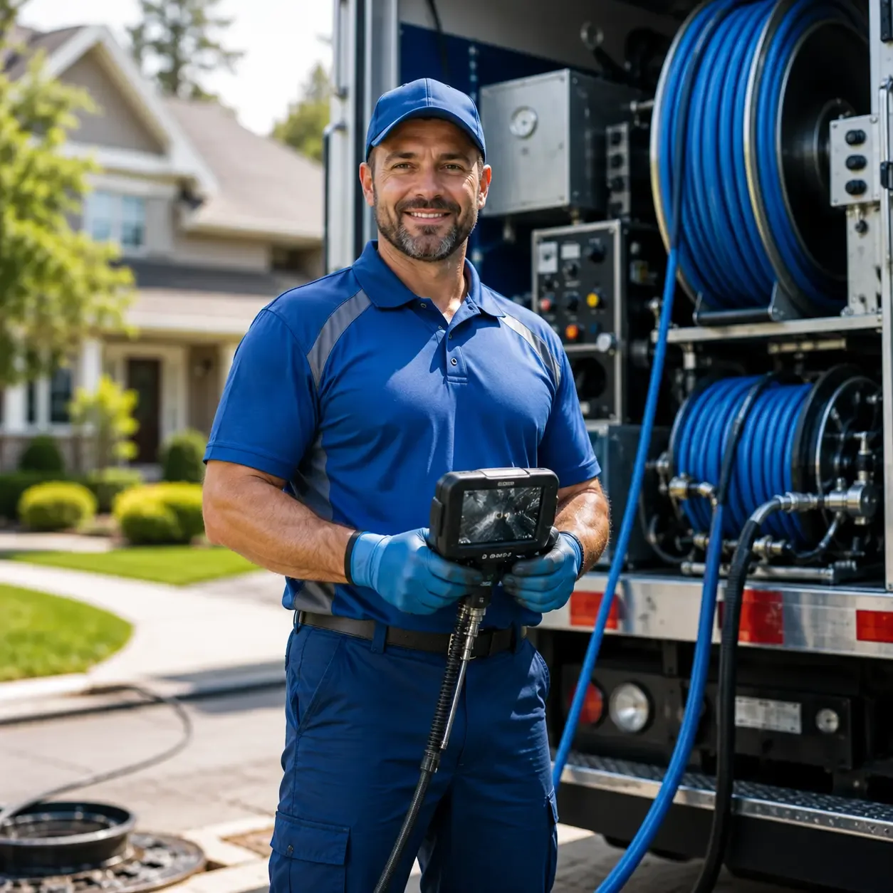 Local outdoor drain cleaning specialists in Stockholm, ME